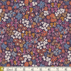 Bloomkind Meadow Dusk FUSDK2704 | AGF Studio | Dusk Fusion by Art Gallery Fabrics | Yardage | Fat Quarter | Floral Quilting Fabric