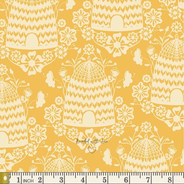 Honey House Honey FUSHO2600 | Bonnie Christine | Honey Fusion by Art Gallery Fabrics | Continuous Yardage | Fat Quarter