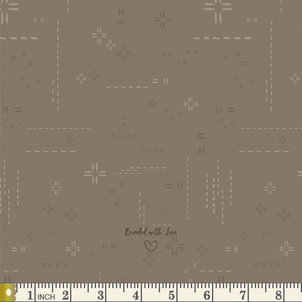 Timber Wolf DSE-726 | Decostitch Elements by Art Gallery Fabrics | Continuous Yardage | Fat Quarter