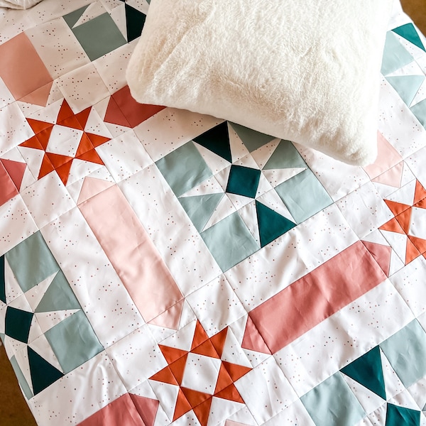 Starlit Quilt Top Kit | Pattern by Abby Maed | Pattern NOT Included