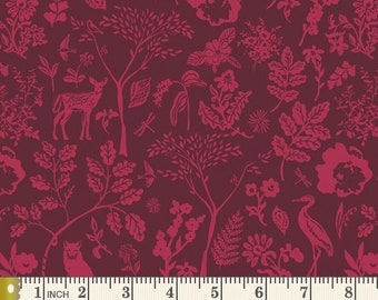 Foresta Fusion Flora & Fauna Foresta FUS-FO-2108 | Sharon Holland | Foresta Fusion by Art Gallery Fabrics | Continuous Yardage | Fat Quarter