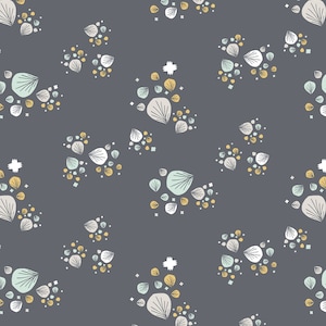 Seedling Moonrise AC103-MO4 | Ash Cascade | Tidepool Collaborative Collection by Cotton + Steel  | Yardage | Fat Quarter