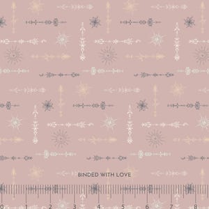 Celestial Discovery Blush ND103-BL3 | Serendipity’s Symphony by Niyavii Design | Cotton + Steel | Continuous Yardage | Fat Quarter | Fabric