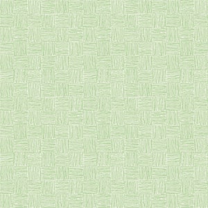 Haystack Green LV305-GR12 | Sweet Floral Scent by Loes van Oosten | Cotton + Steel | Continuous Yardage | Fat Quarter