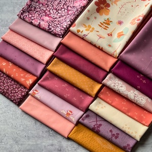 Curated Fat Quarter Bundle |  20 Fat Quarters | Hand Selected Quilting Bundle