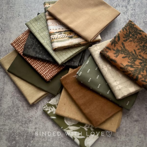 Cedar & Stitch | Curated 13 Fat Quarter Bundle  | BUNDLE-256