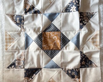 Brightwood Quilt Top Kit | Pattern by Blooming Poppies | PATTERN NOT INCLUDED | Throw Quilt Kit