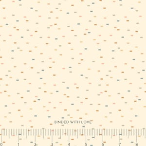 Confetti Lemon 90953-50 | Cotton-Tale by Bernadett Urbanovics | Figo Fabrics | Continuous Yardage | Fat Quarter | Quilting Fabric