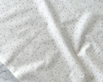 Air White 92010-10 | Elements by Ghazal Razavi | Figo Fabrics | Continuous Yardage | Fat Quarter | Quilting Fabric