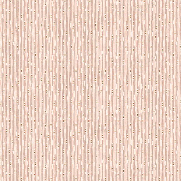 Granola Stripe Pineberry AR202-PI3 | Grounded by Alex Roda | Cotton + Steel  | Continuous Yardage | Fat Quarter