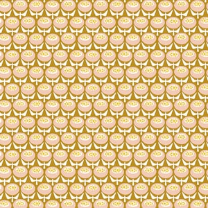 Buttercup Yellow LV804-YE3 | Sweet Floral Scent by Loes van Oosten | Cotton + Steel | Continuous Yardage | Fat Quarter