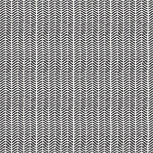 May include: A black and white herringbone pattern. The design features a series of wavy, vertical lines that create a textured, chevron-like effect. The pattern is evenly spaced and covers the entire surface.