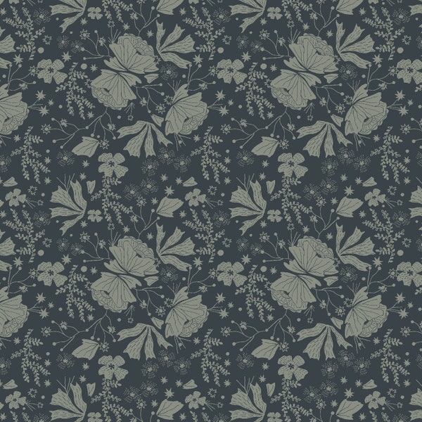 Garden Wellness AC503-WE3 | Twin Hill by Ash Cascade | Cotton + Steel  | Continuous Yardage | Fat Quarter | Quilting Fabric