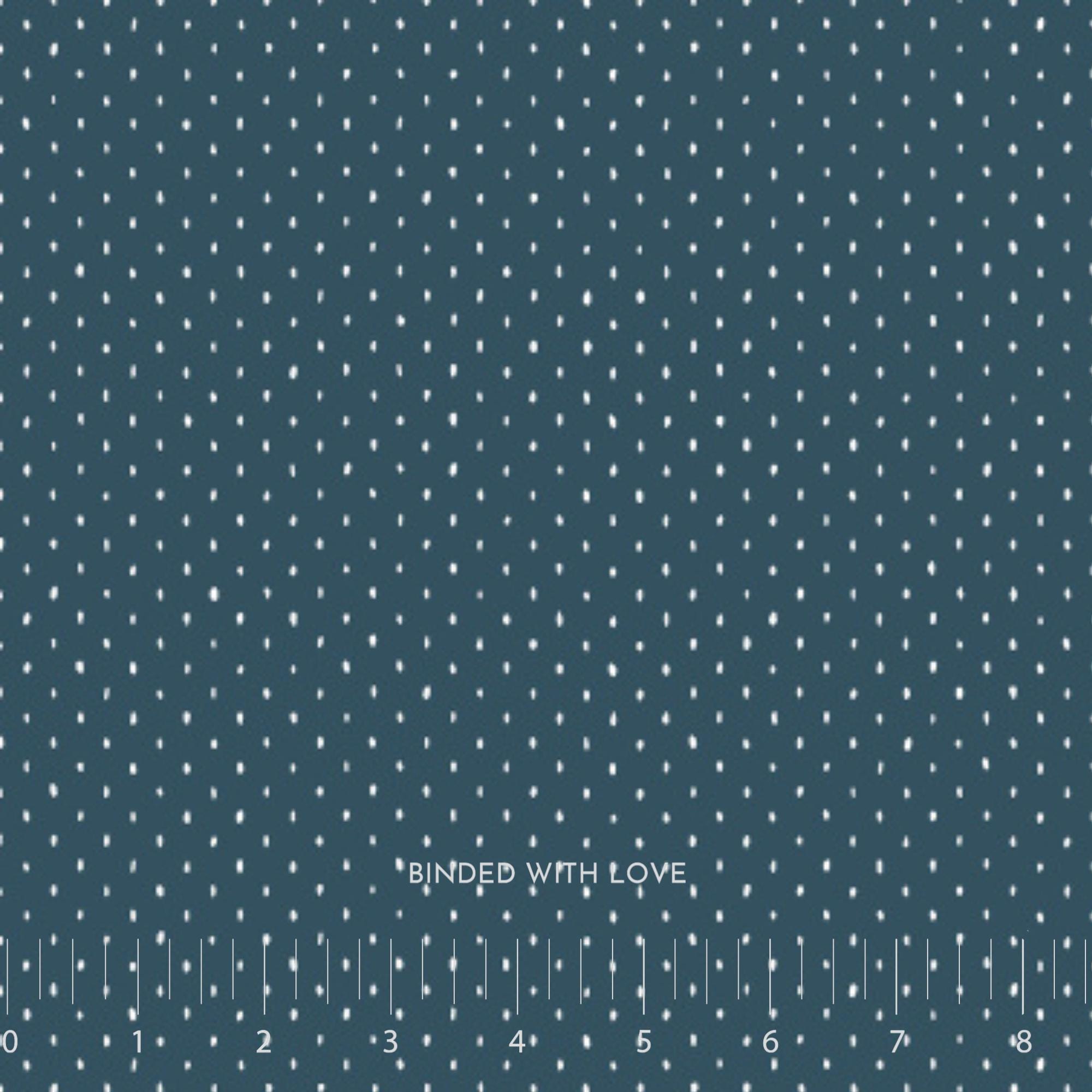 Stitch and Repeat Midnight Blue CS101-DN17 | Cotton + Steel Basics - Etsy