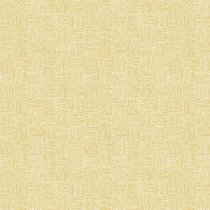 Haystack Yellow LV305-YE11 | Sweet Floral Scent by Loes van Oosten | Cotton + Steel | Continuous Yardage | Fat Quarter