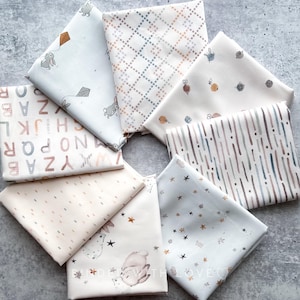 Cotton-Tale by Bernadett Urbanovics for FIGO Fabrics | 8 Prints | Fat Quarter Bundle | Half Yard Bundle | BUNDLE-237
