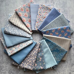 Creating Memories Summer Colorway by Tone Finnanger | Tilda Fabrics | 16 Cotton Fabrics | Fat Quarter Bundle | Half Yard Bundle | BUNDLE-245 image 2