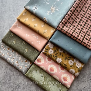 Curated Fat Quarter Bundle | 10 Fat Quarters | Hand Selected Quilting Bundle