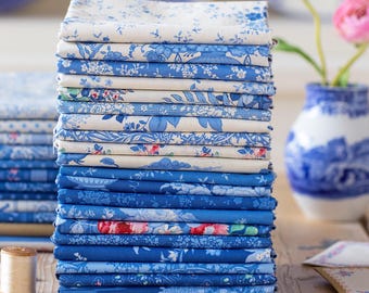 Collection complète Something Blue | Tissus Tilda | 20 tissus en coton