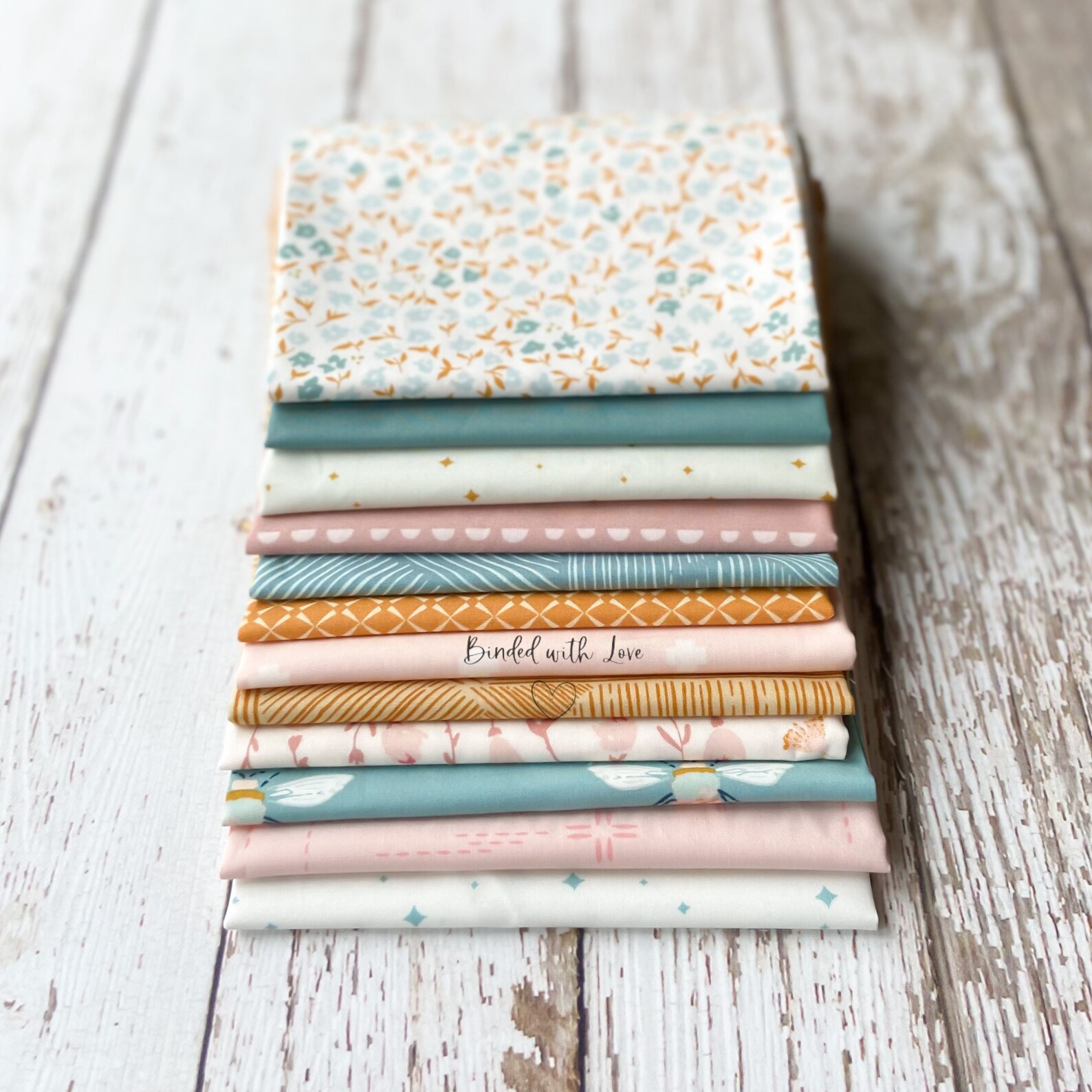 Curated Fat Quarter Bundle 12 Fat Quarters Hand Selected Etsy