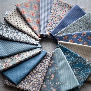 Creating Memories Summer Colorway by Tone Finnanger | Tilda Fabrics | 16 Cotton Fabrics | Fat Quarter Bundle | Half Yard Bundle | BUNDLE-245 image 6