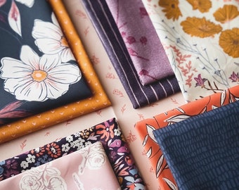 Dusk Fusion Fusion Bundle | 10 Print Bundle | Art Gallery Fabrics Quilting Bundle | Fat Quarter Bundle | Half Yard Bundle