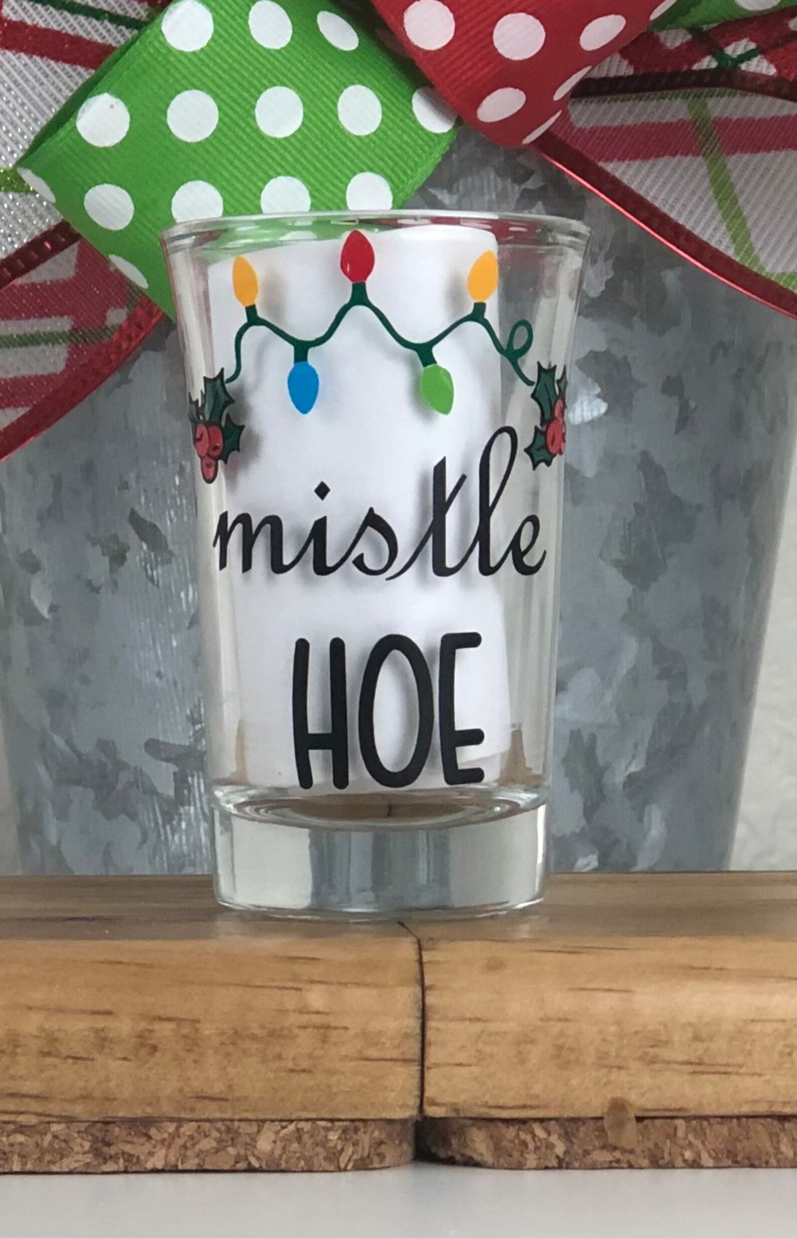 Christmas Shot Glasses Funny Christmas Shot Glasses Party Etsy