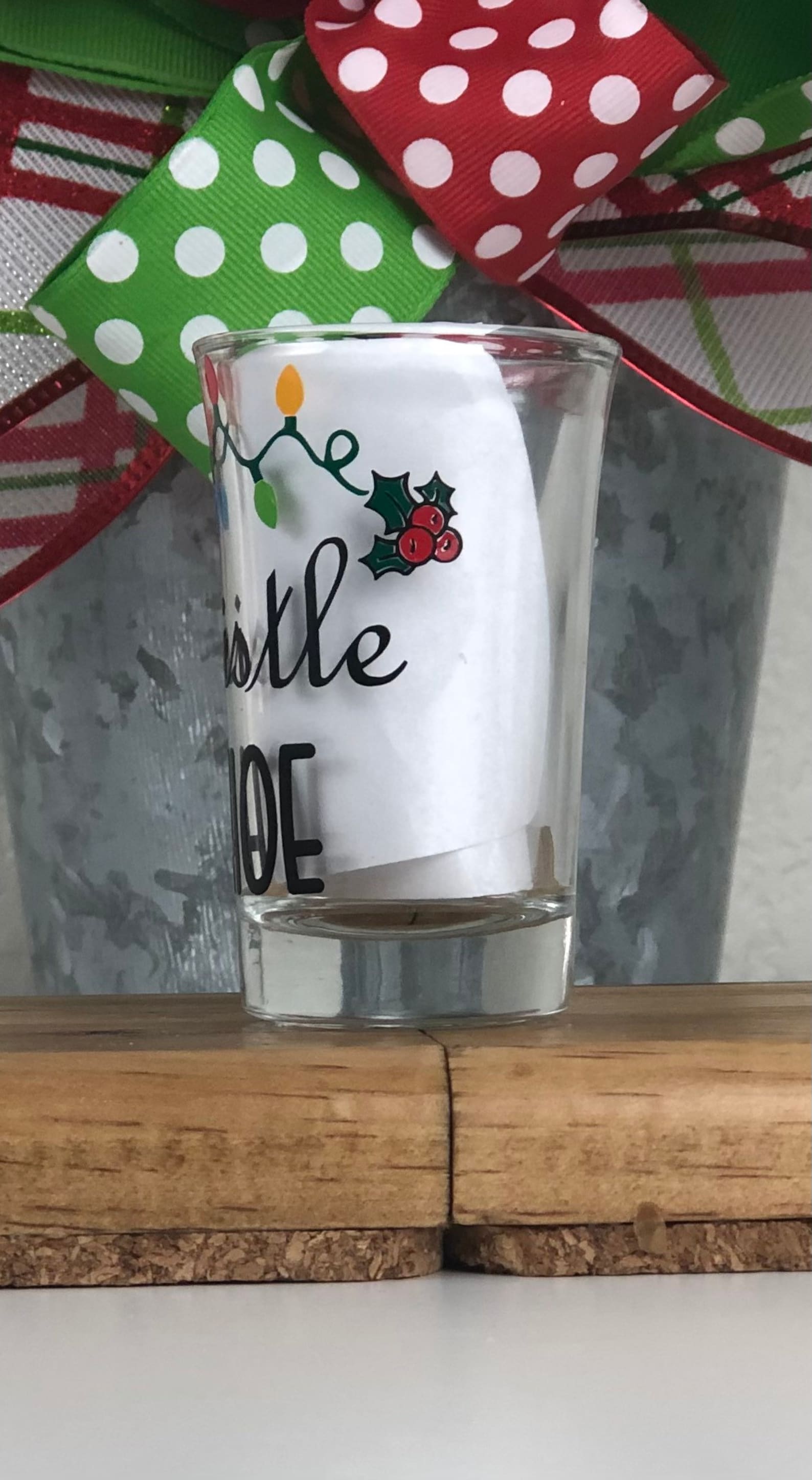 Christmas Shot Glasses Funny Christmas Shot Glasses Party Etsy
