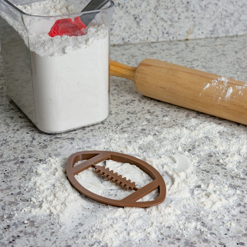 Football Cookie Cutter