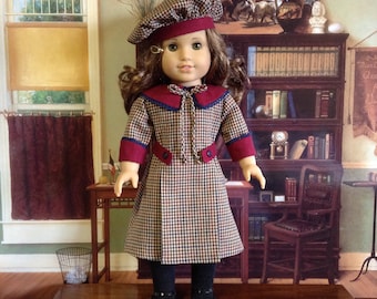 American Girl 1914 Fall Middy Dress for American Girl Doll