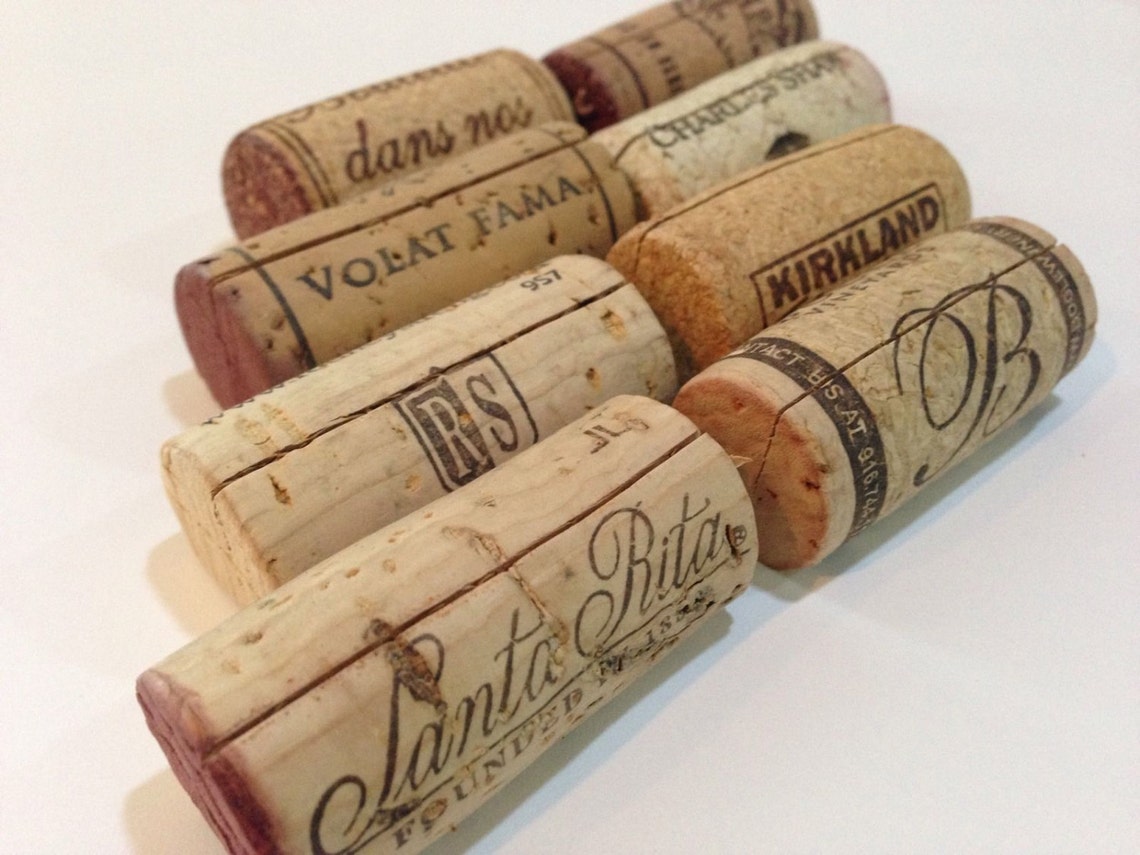 150 Wine Cork Place Card Holders Made From Recycled Wine Corks All