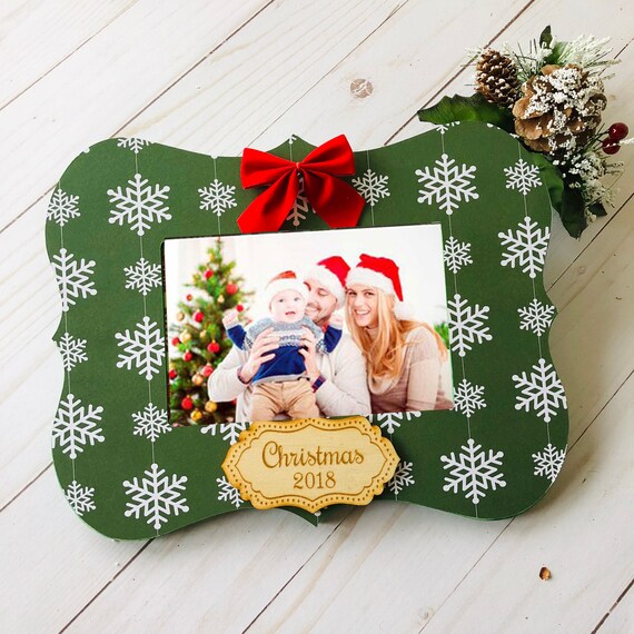 On Sale Christmas Frame Christmas Decorations Custom Picture Etsy