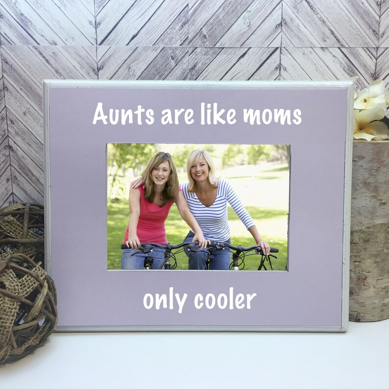 Personalized Aunt 5 x 7 Photo Picture Frame Horizontal