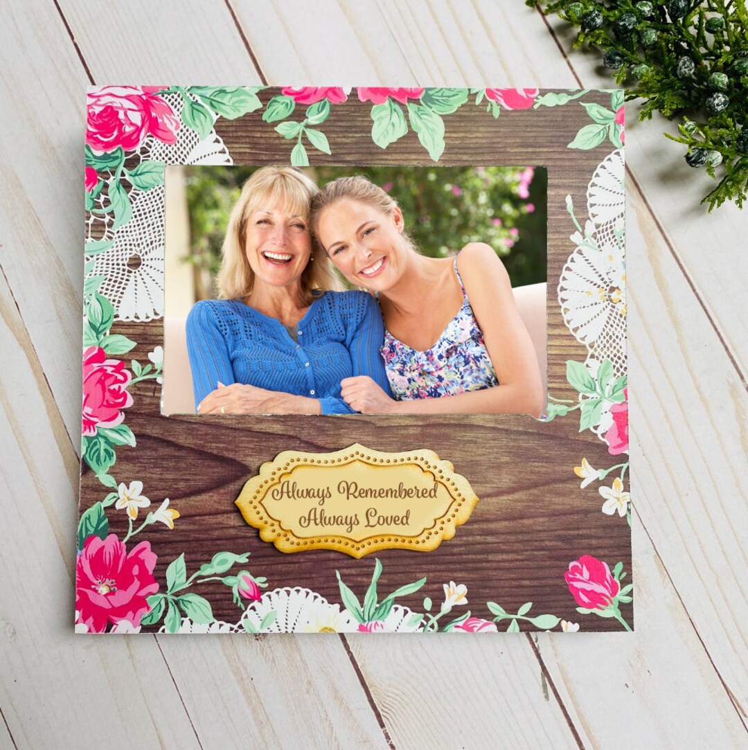 Memorial Frame for Mom Sister Aunt Grandma Personalized Photo Fame