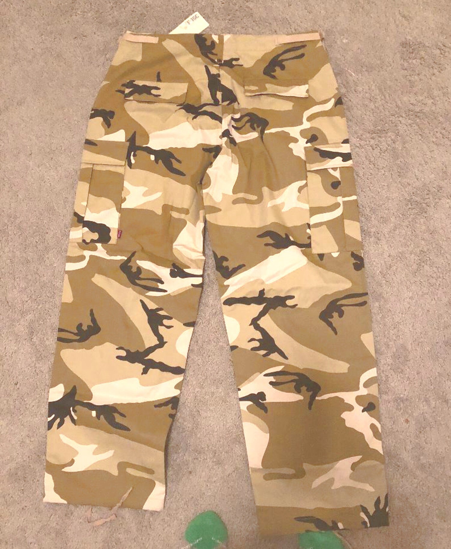 サーティーツーFATGUEPANTS BROWN/CAMO Lサイズ