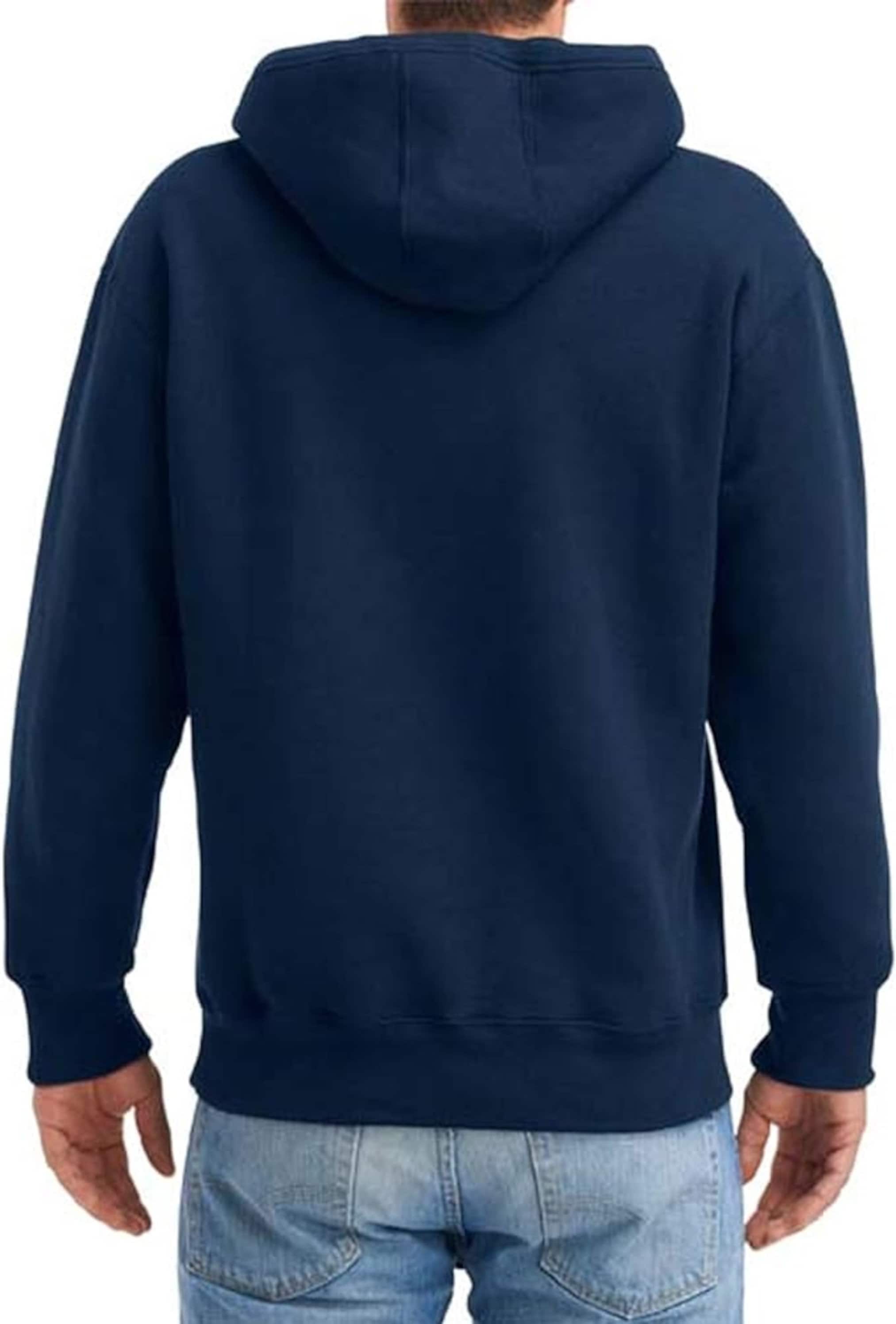 Gildan Navy Blue Hoodie 80/20 Cotton Polyester Blend Heavy Unisex Warm  Winter Pullover -  Canada