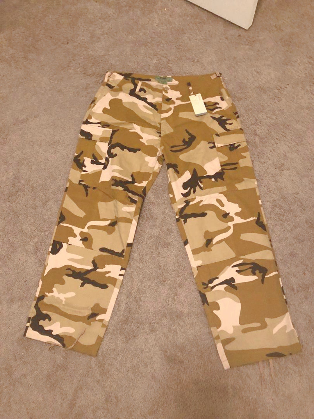 Pantalón Mil-Tec Cargo Militar Tactico Camuflado Hombre