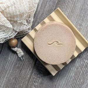 Sea Salt Soap | Coconut Scent | Tropical Scent | Natural Sea Salt | Exfoliating Bar Soap | Hand Crafted