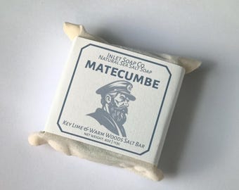 Jabón de lima y palo santo de Matecumbe