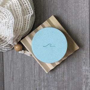 Handmade Sea Salt Soap | Exfoliating Spa Bar with Refreshing Ocean Breeze Scent | Shea Butter Soap