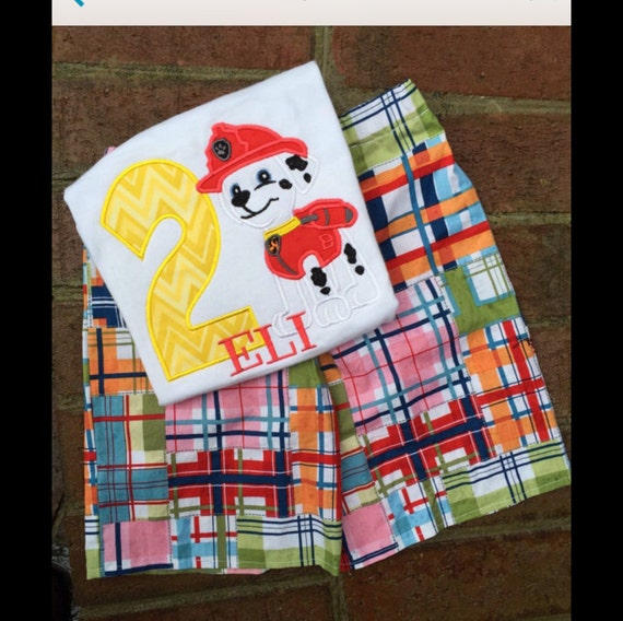 paw patrol birthday outfit boy