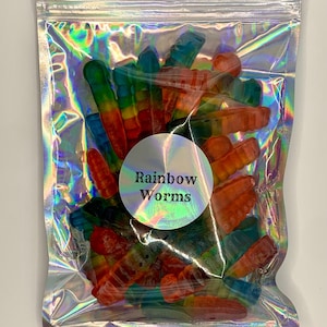 Regenbogen Gummibärchen Würmer