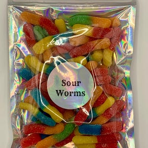 Sour Worms Candy