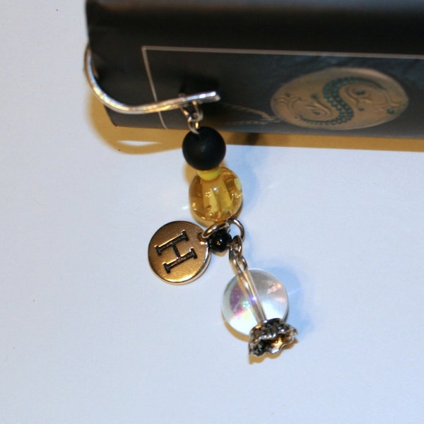 Hufflepuff Shepherd's Hook Bookmark