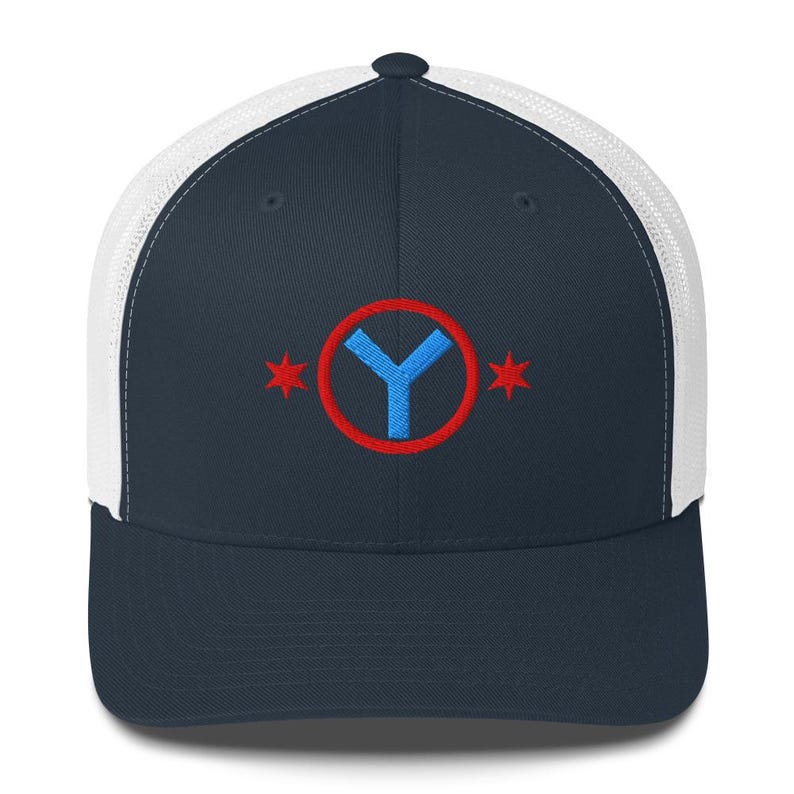 Chicago Municipal Device Hat Minimal Chicago Flag Y Logo Chicago Stars