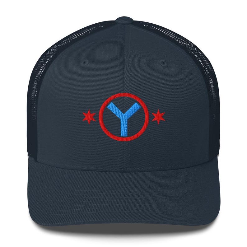 Chicago Municipal Device Hat Minimal Chicago Flag Y Logo Chicago Stars