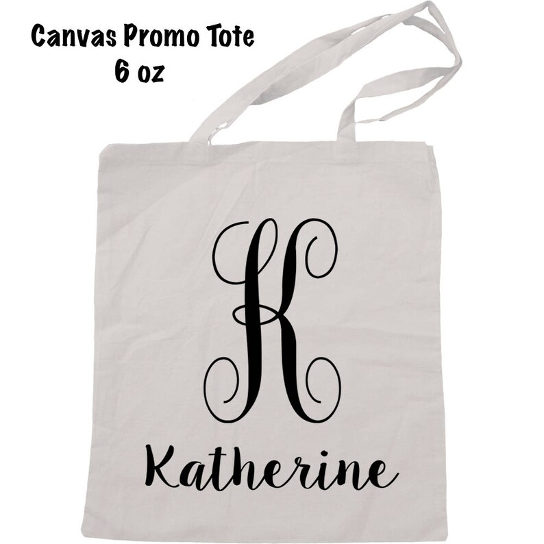 Monogrammed Tote Initial Tote Bag Personalized Bag Monogrammed Bag Custom Name Tote Bag Personalized Tote Bag Custom Bag