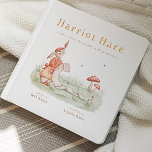 Harriot Hare: A Story about the Goodness of Giving by Jeff and Angela Knox, Baby Board Book, Children's Books, Children's Gifts image 6