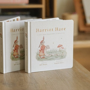 Harriot Hare: A Story about the Goodness of Giving by Jeff and Angela Knox, Baby Board Book, Children's Books, Children's Gifts image 5