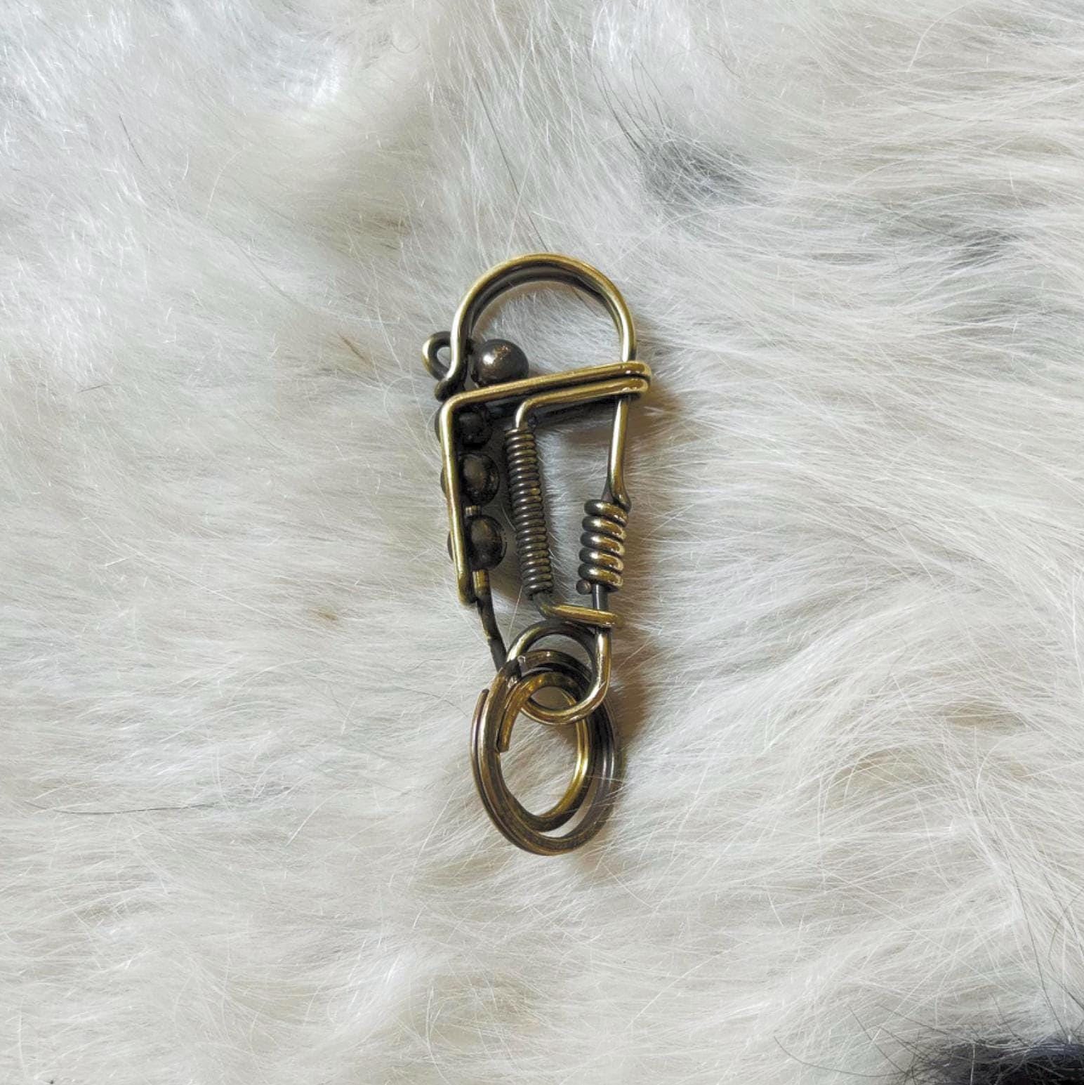 Bronze and Brass Metal Chain Belt with Large Oval Buckle and Chain Hook Bronze Chain Belt - Etsy main image 3